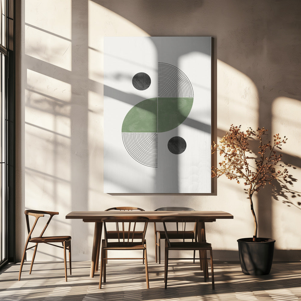 Geometrische Harmonie | Leinwand
