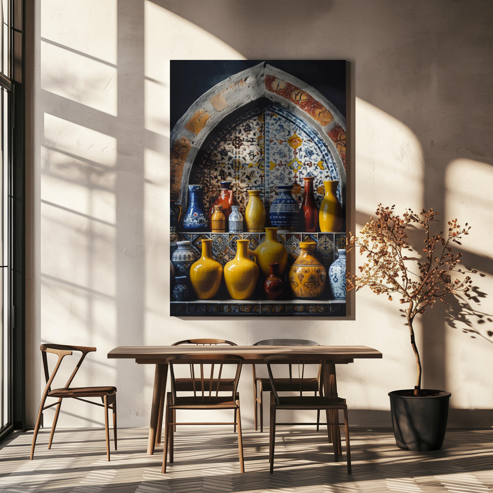 Vibrant Vessels | Canvas