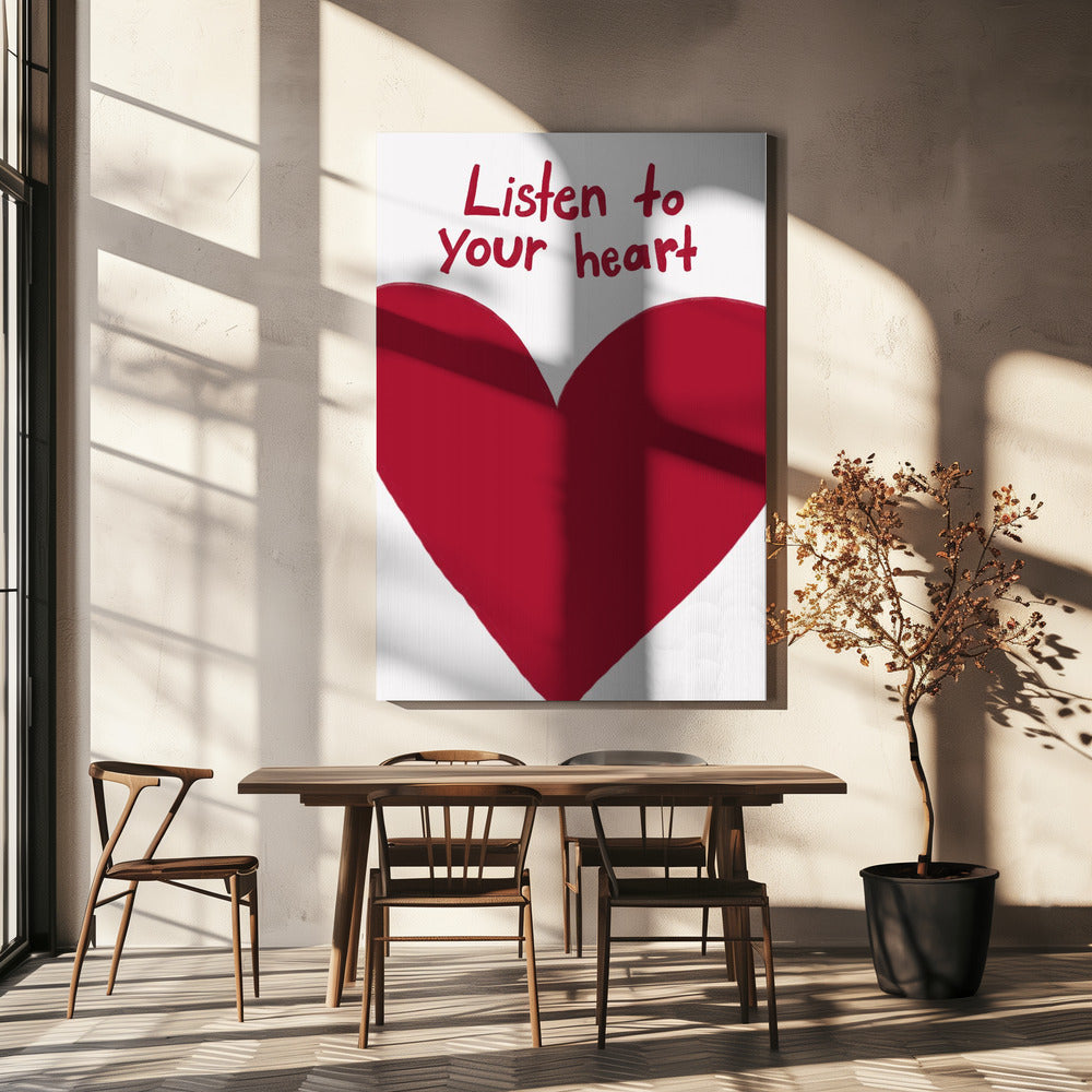 Heart's Whisper | Canvas