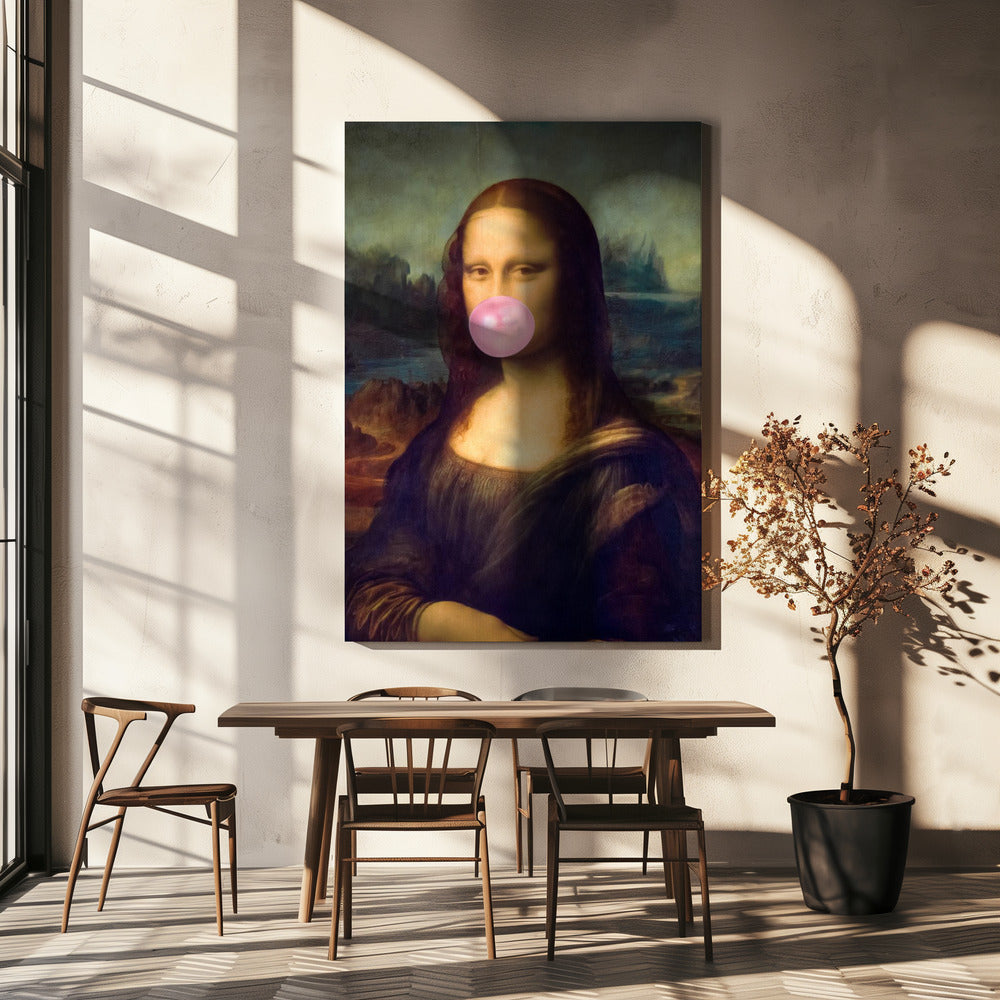 Mona Lisa Kaugummi | Leinwand