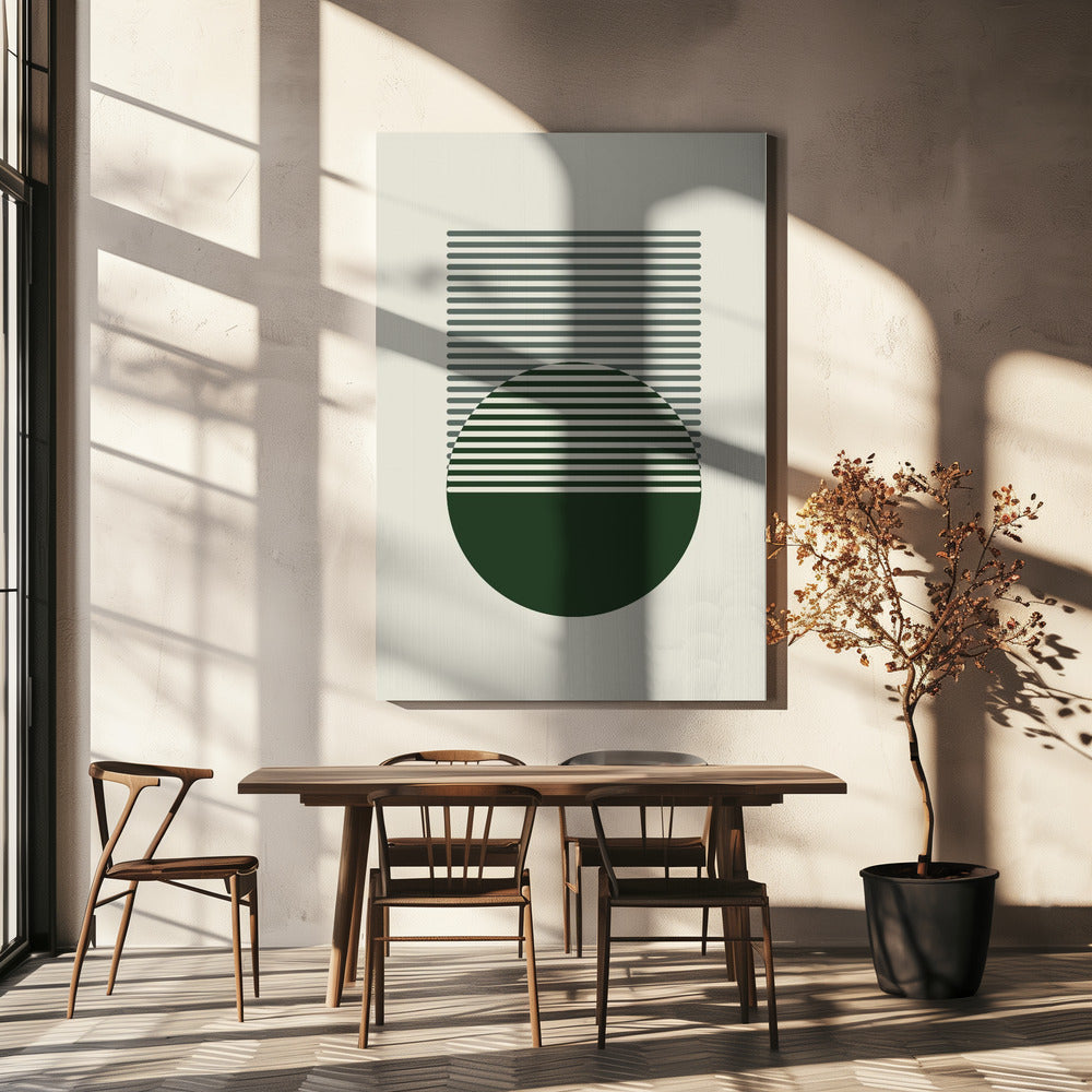 Minimal Abstract Circles I | Canvas