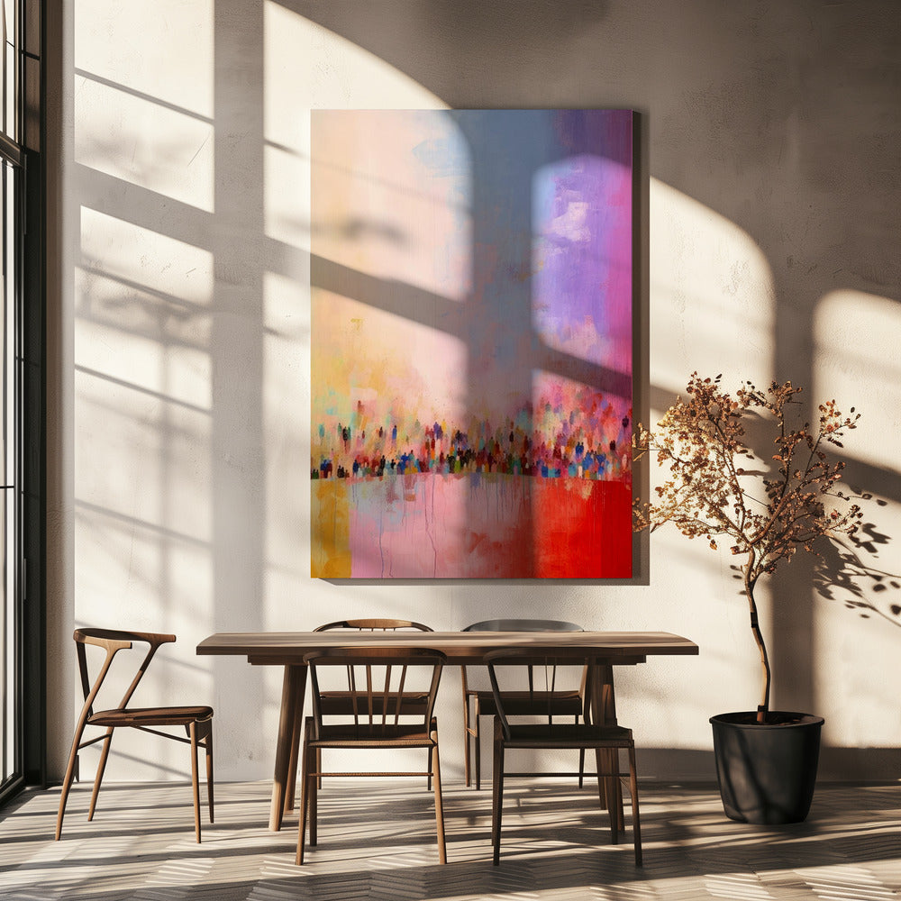 Bunter Dunst | Leinwand