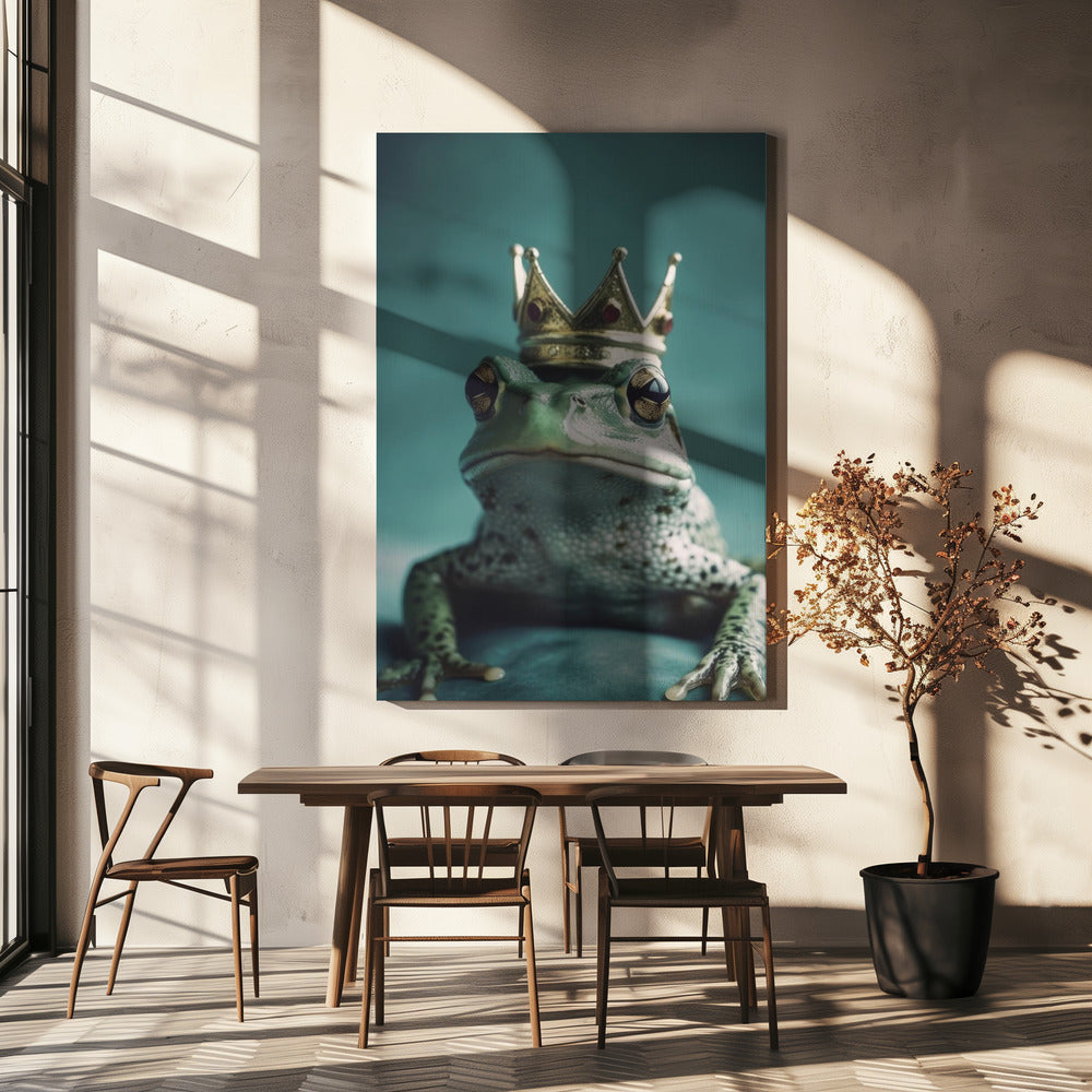Königliche Amphibie | Leinwand