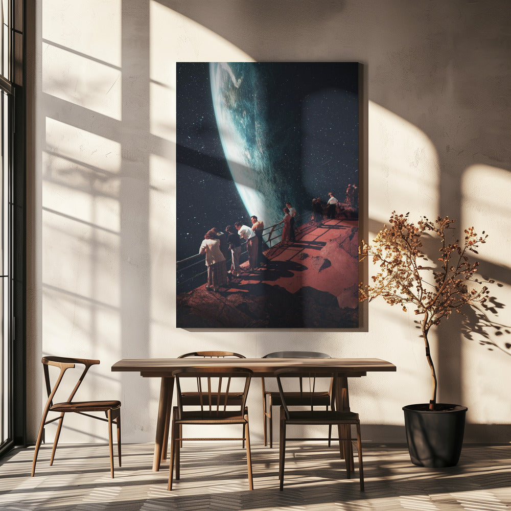 Wir vermissen die, die wir zurückgelassen haben | Leinwand