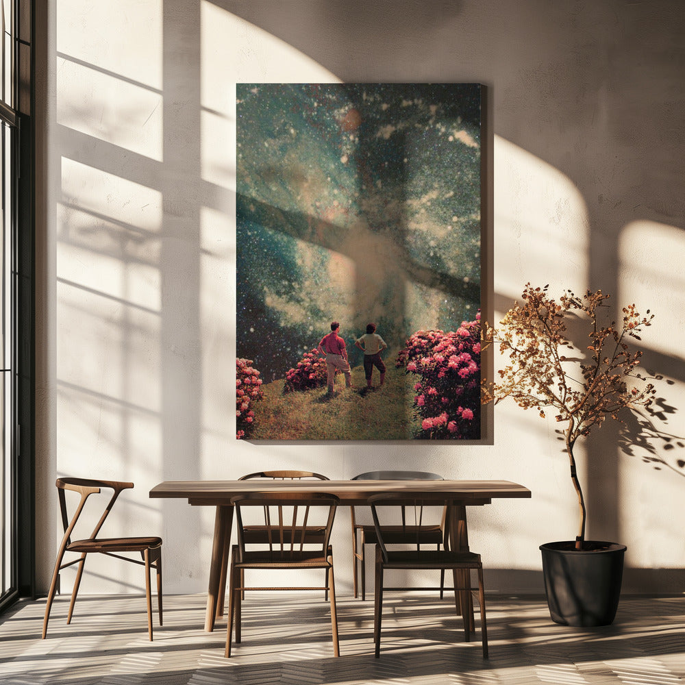 Am Ende wird es Licht geben | Leinwand