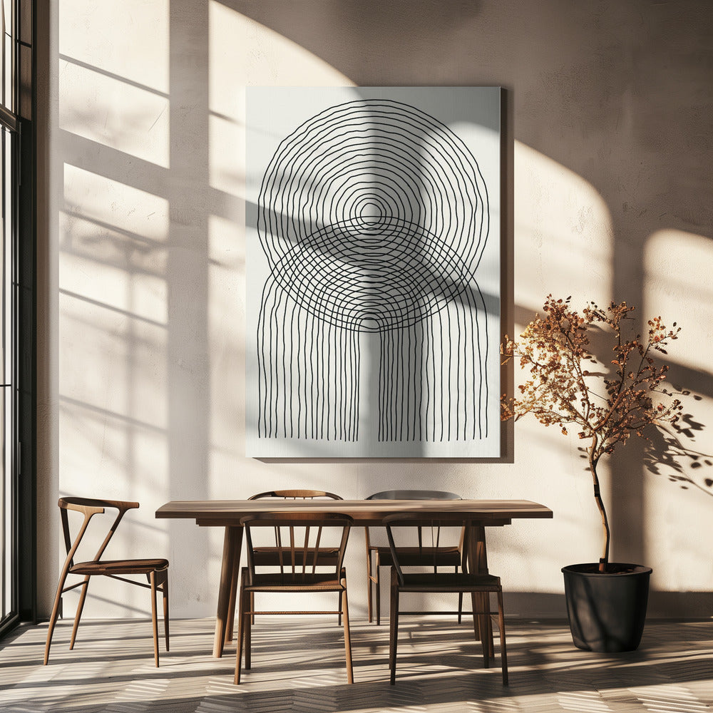 Minimalismus-Set Nr. 2 | Leinwand