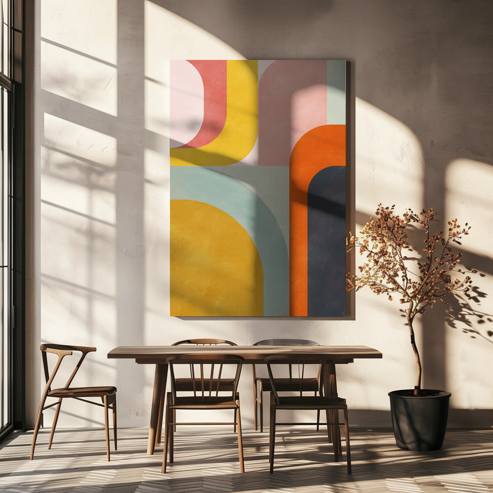 Freundliche Farben2 | Leinwand