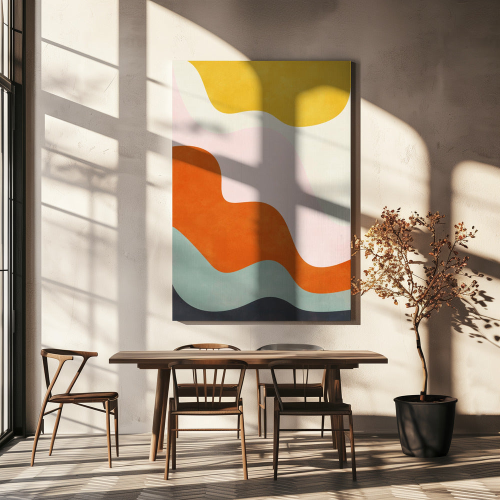 Freundliche Farben3 | Leinwand