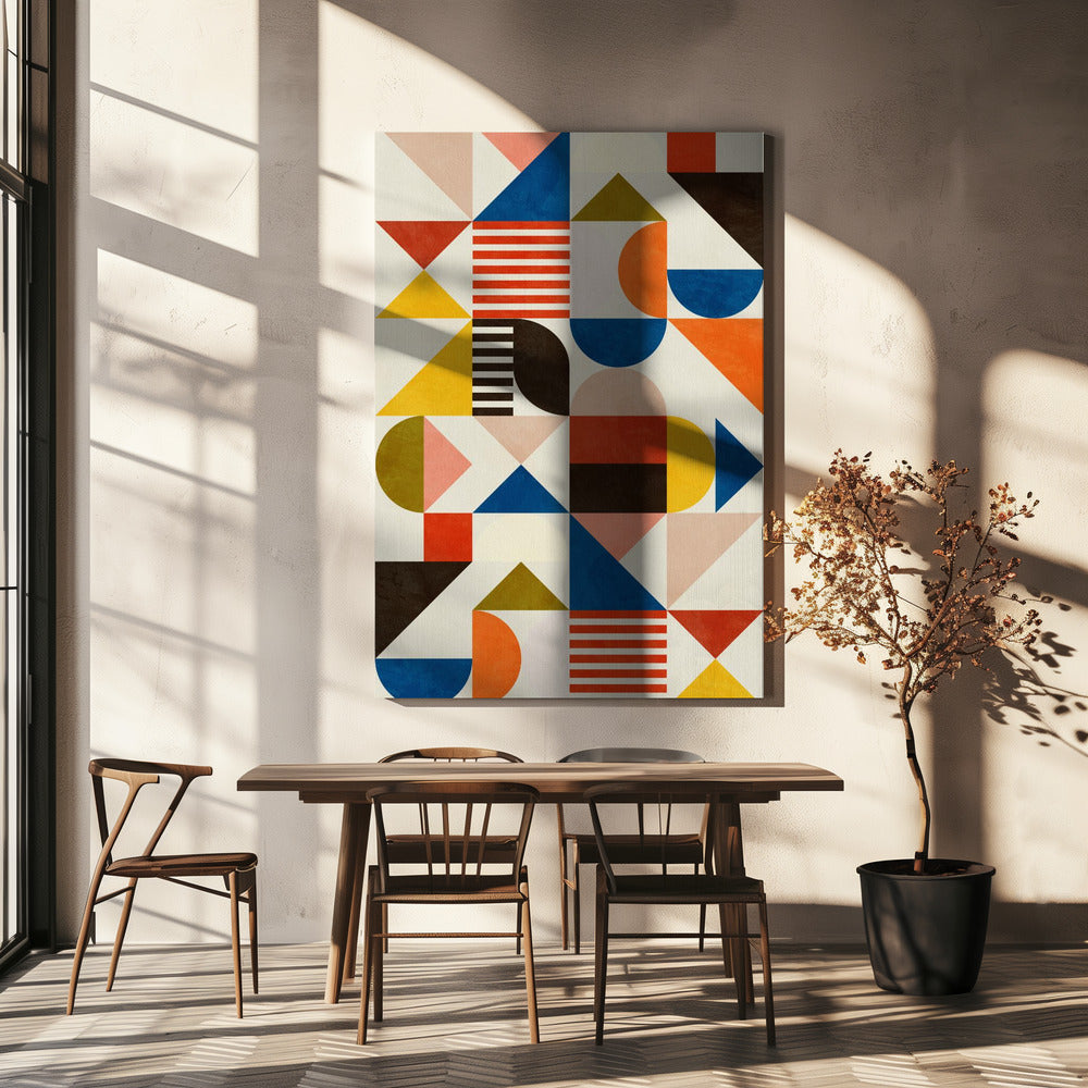 Bauhaus Fun | Leinwand