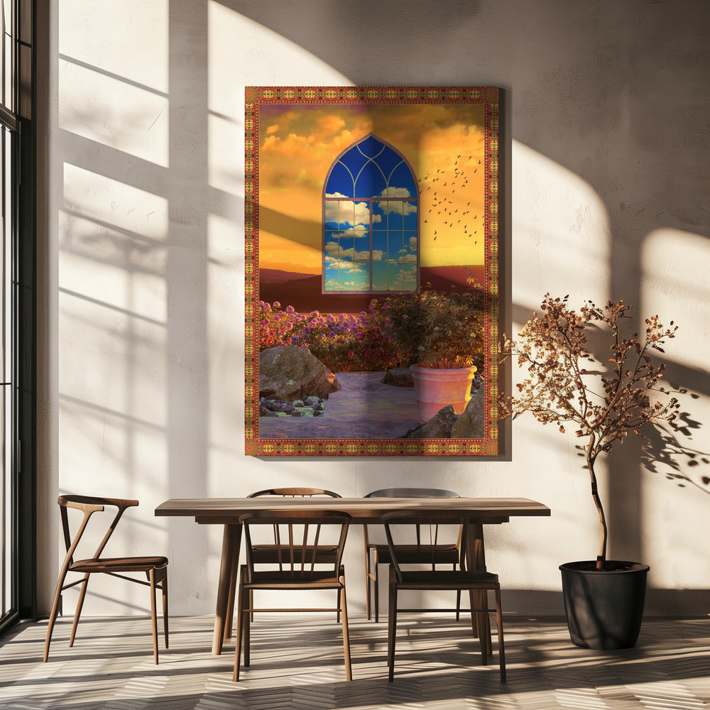 Schwebendes Fenster | Leinwand