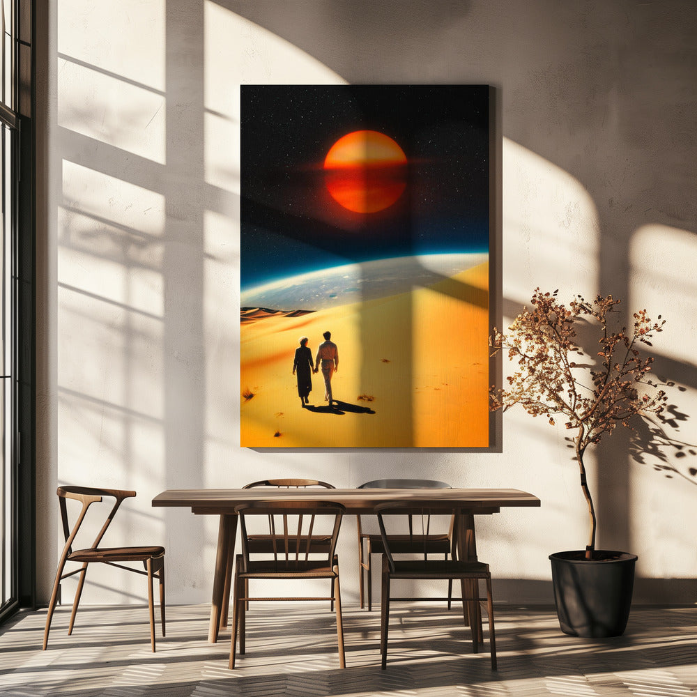 Kosmische Verbindung | Leinwand