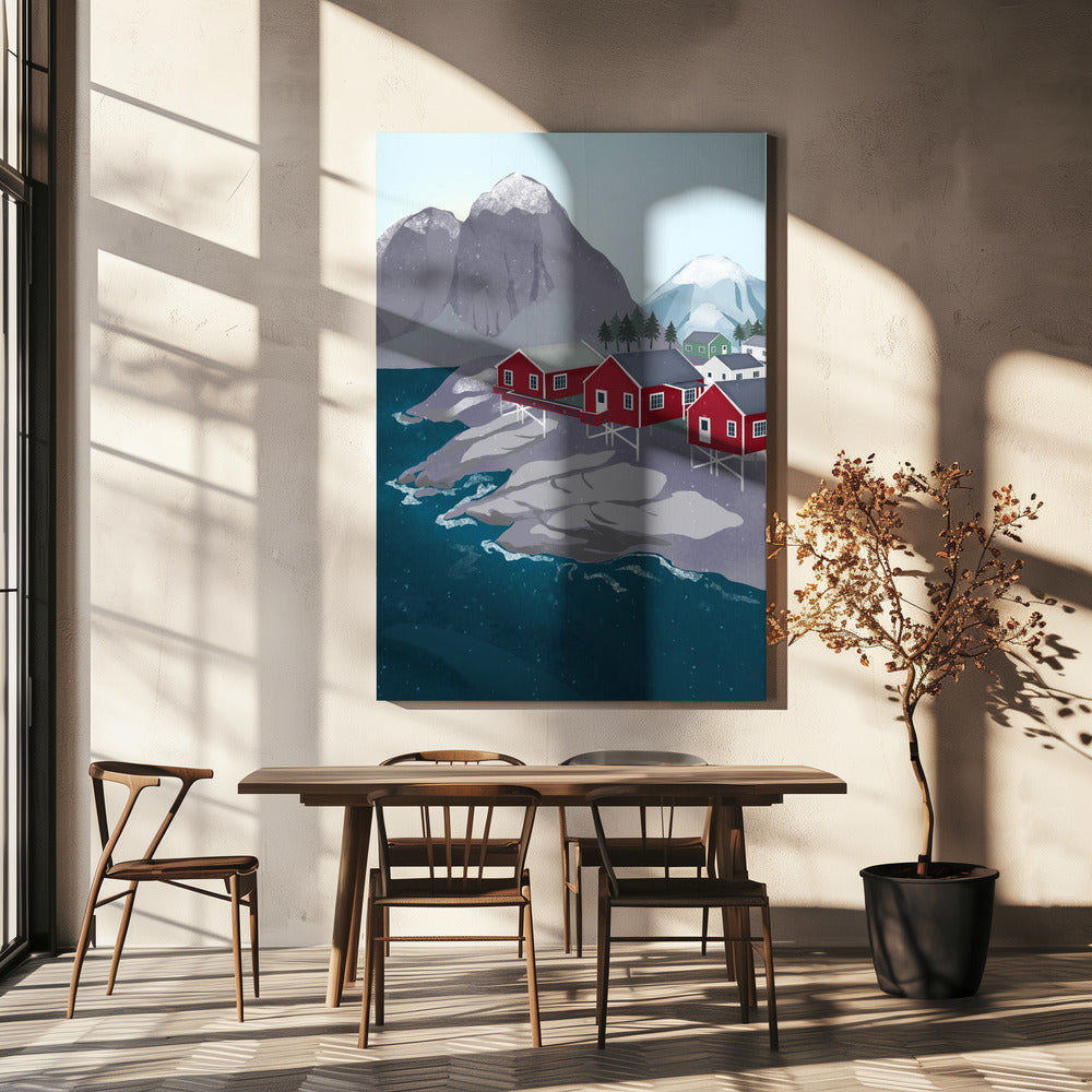 Norwegen | Leinwand