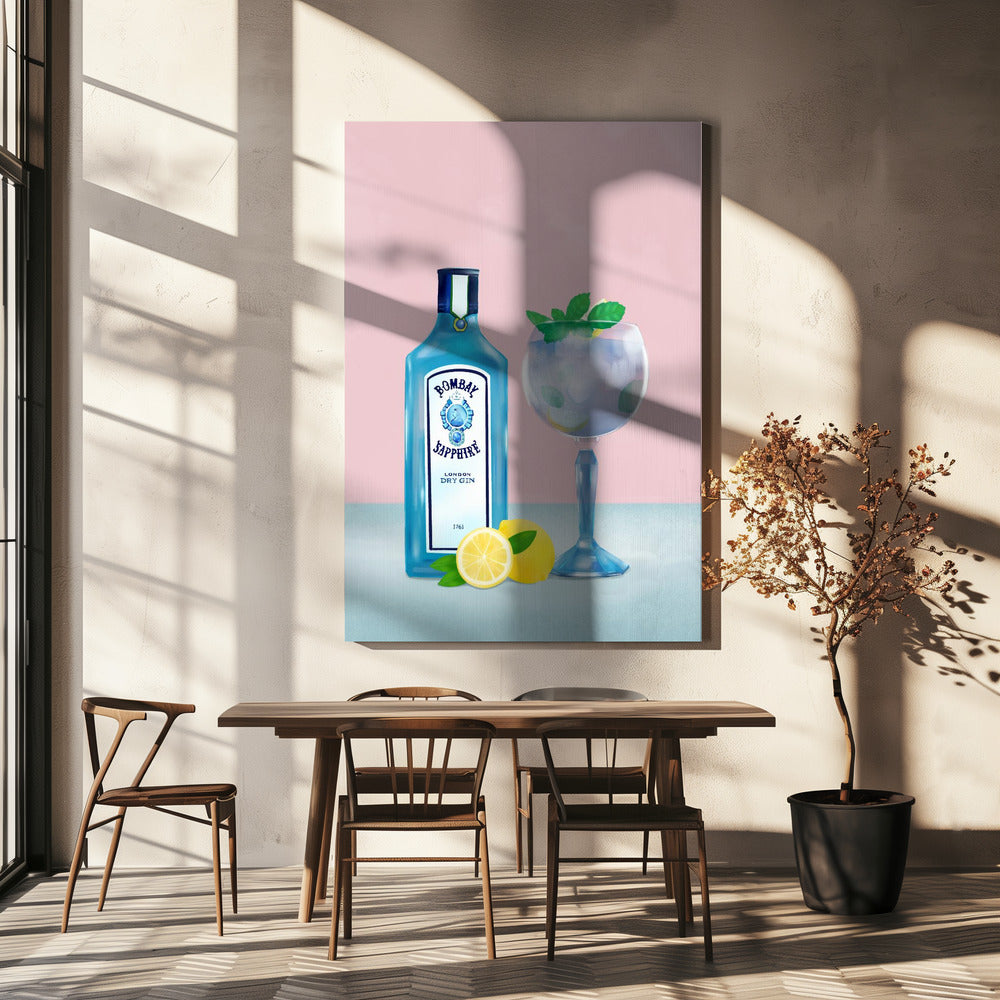 Gin Cocktail | Leinwand