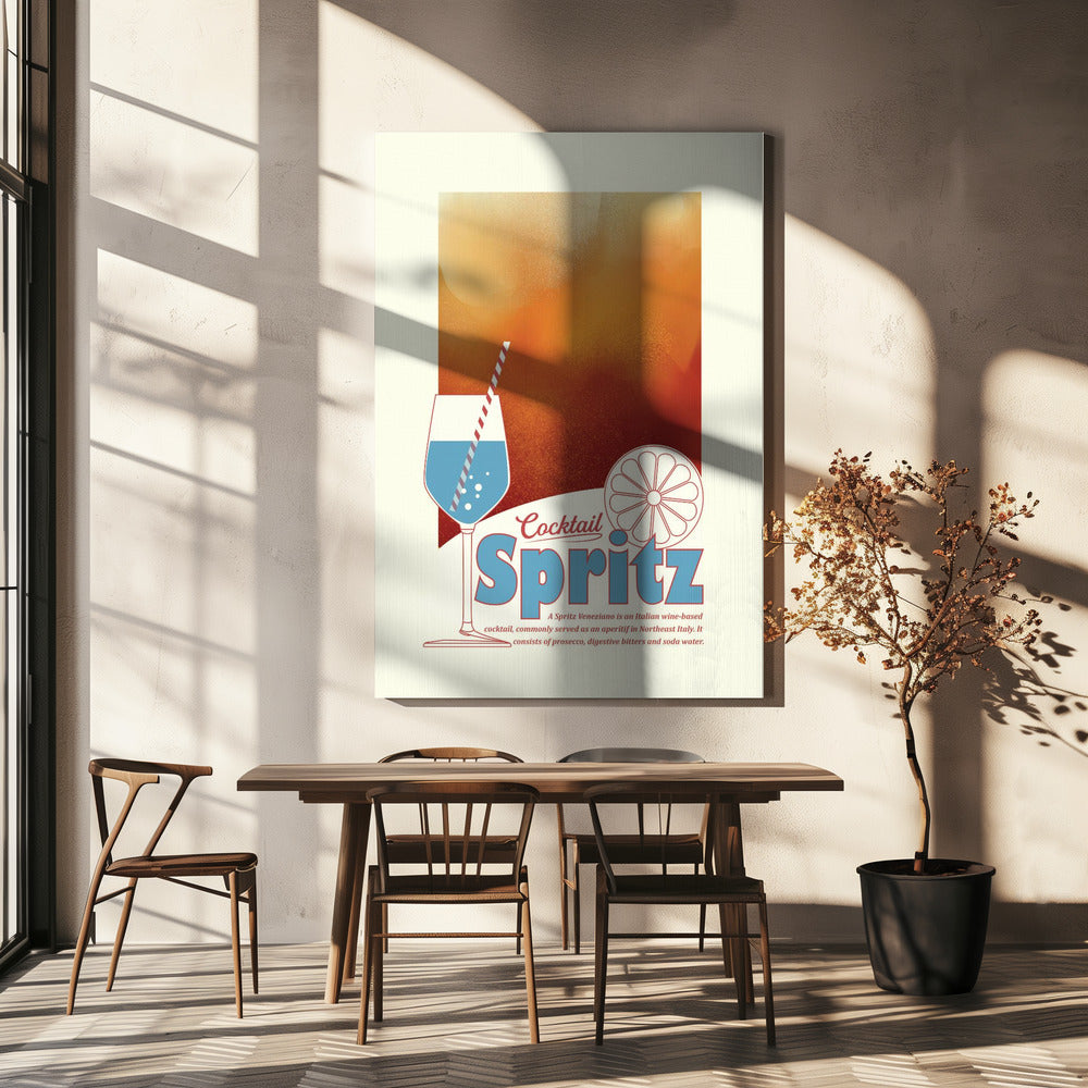 Aperol Spritz Druck | Leinwand
