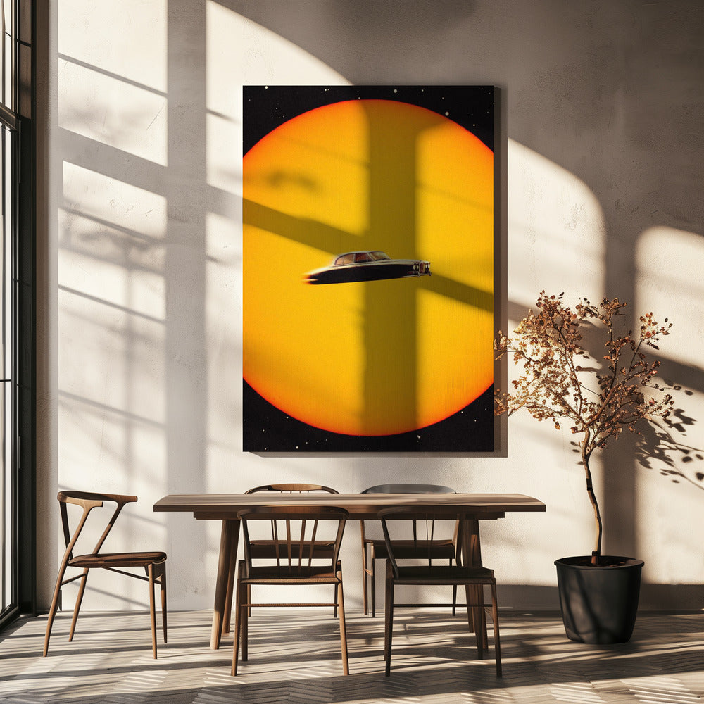Weltraumjagd | Leinwand