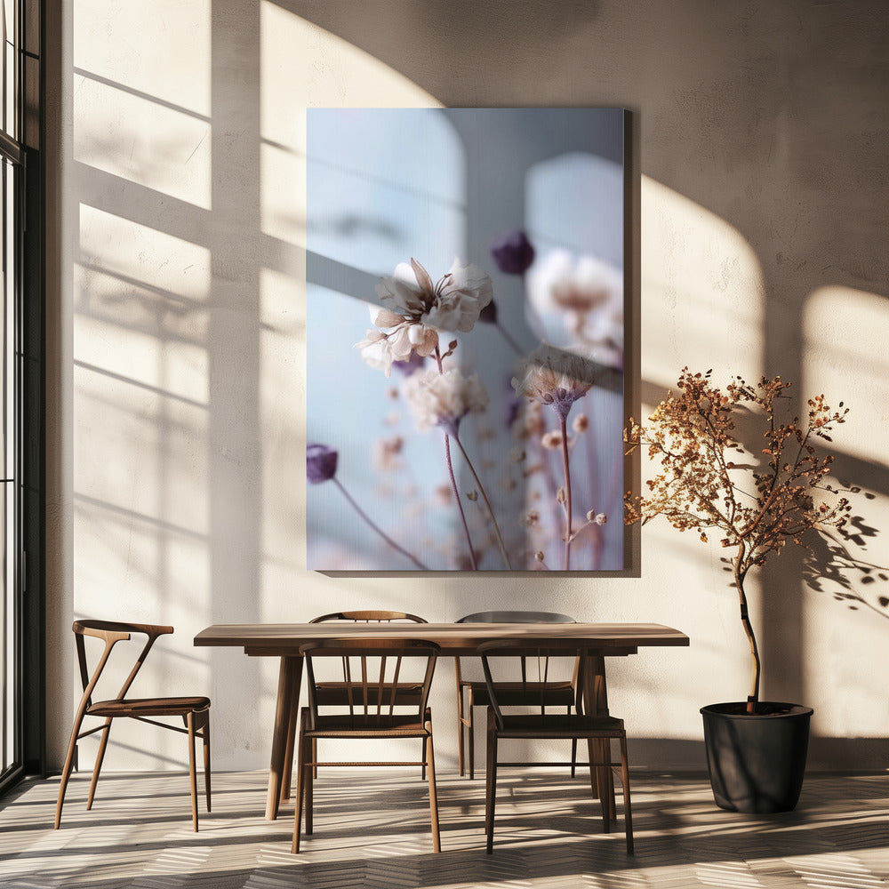 Flüsternde Blüten | Leinwand