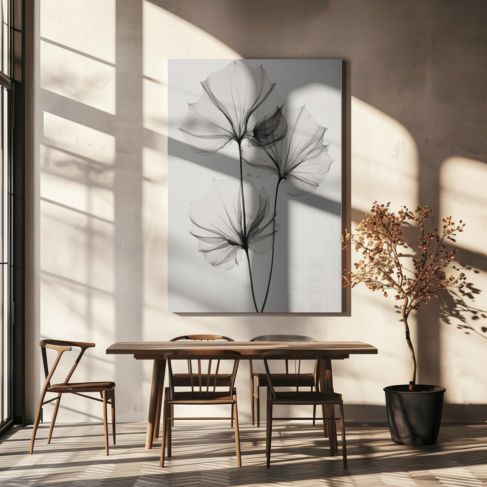 Transparent Botanic Nr. 3 | Leinwand