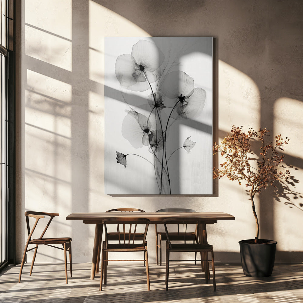 Transparent Botanic No1 | Leinwand