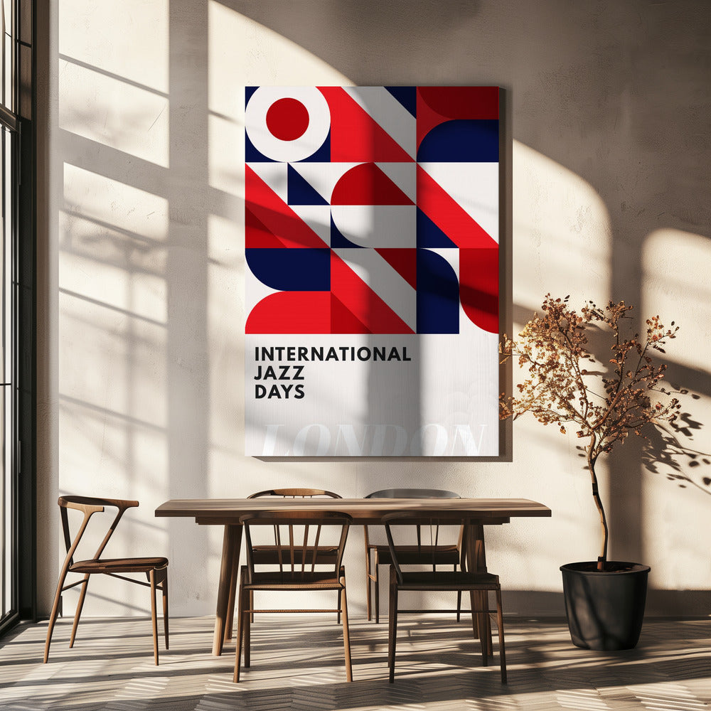 Jazztage London | Leinwand