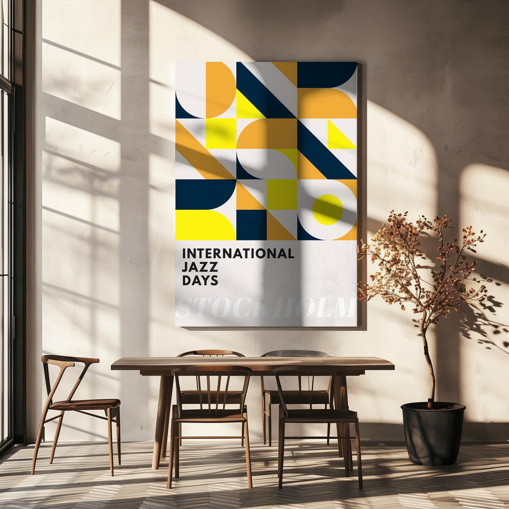 Jazztage Stockholm | Leinwand