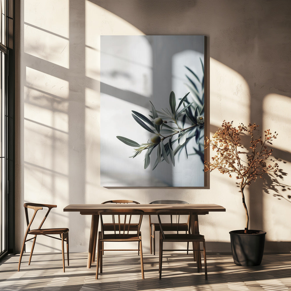 Olive Serenity | Leinwand