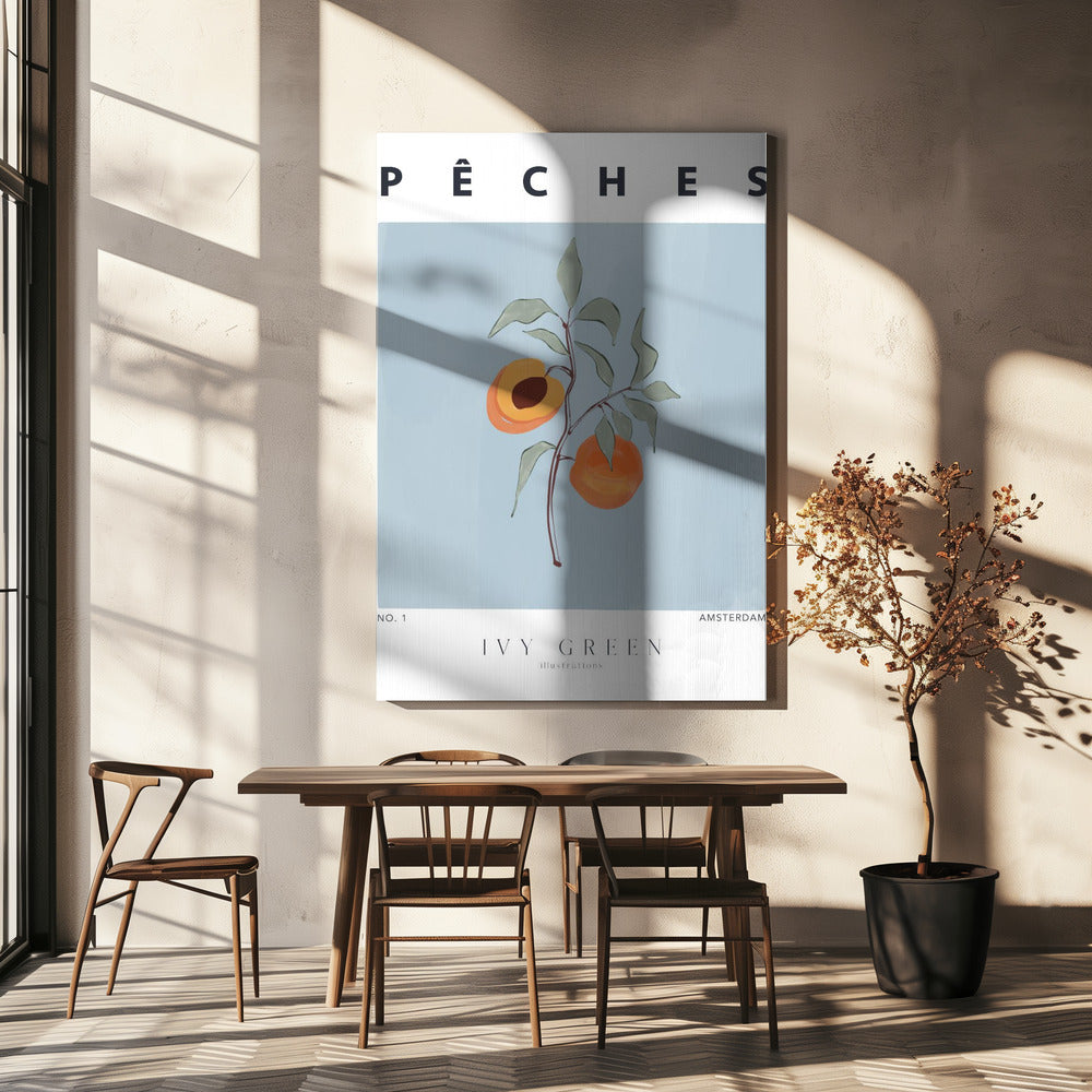 Pfirsiche | Leinwand
