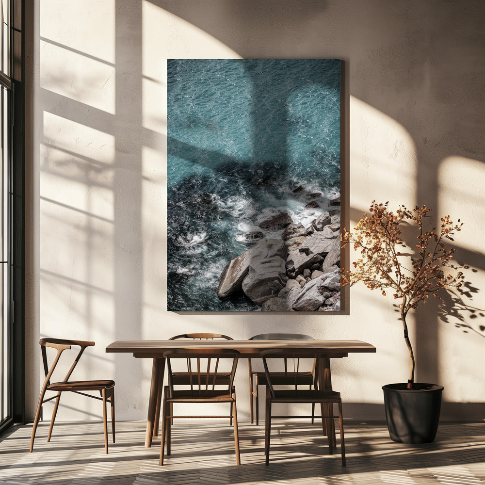 Ocean's Edge Symphony | Leinwand