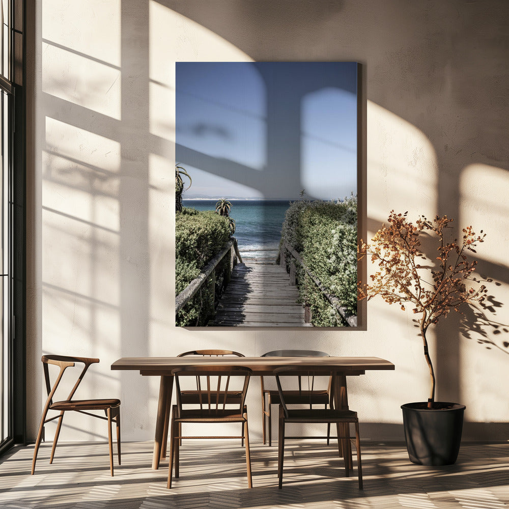 Ruhe am Meer | Leinwand