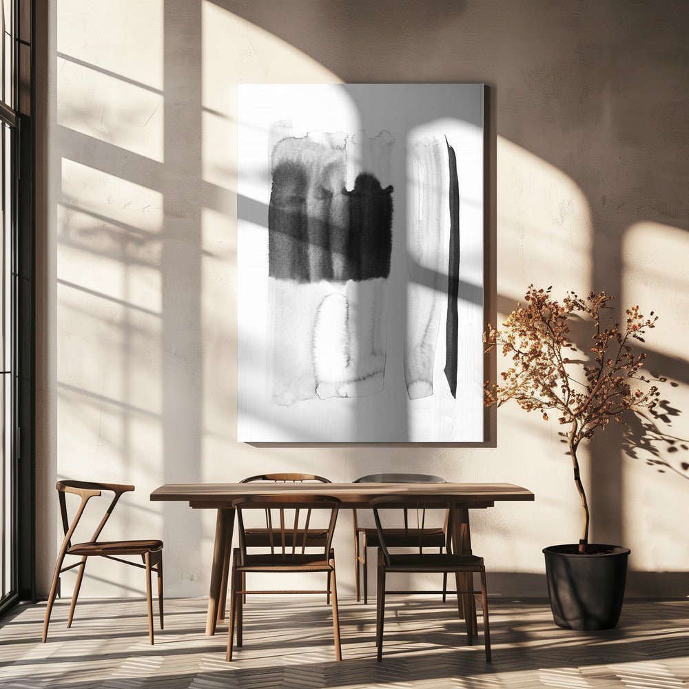 Monochrome Echoes | Canvas