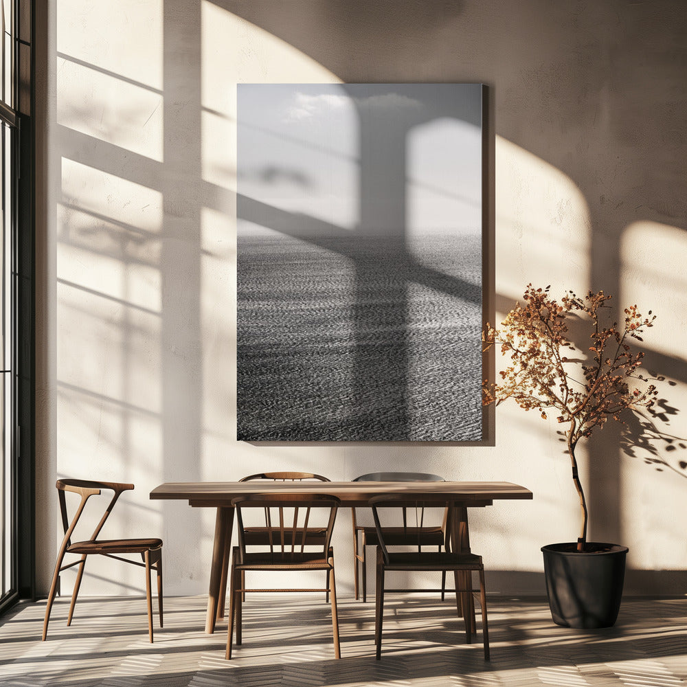 Silver Sea Serenity | Canvas