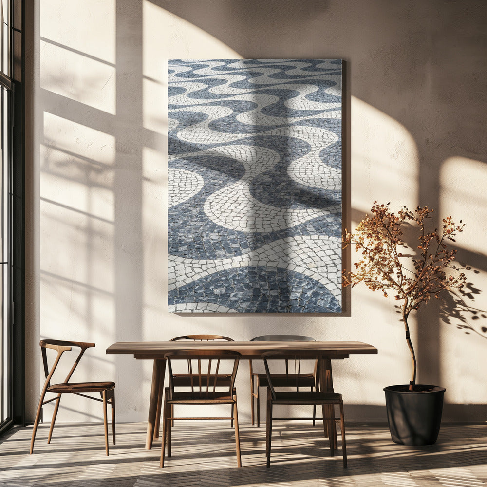 Wave Stone Pathway | Canvas