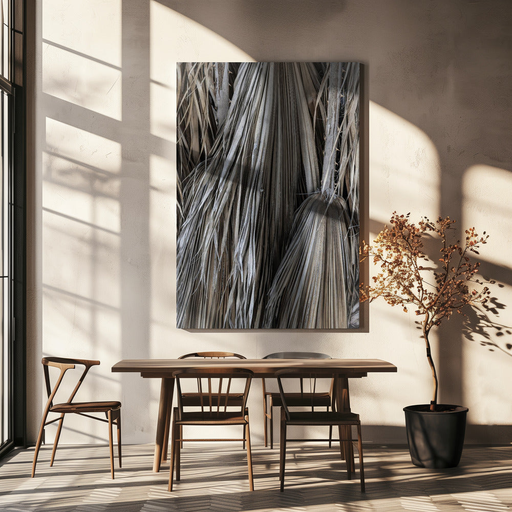 Rustic Palm Texture | Canvas