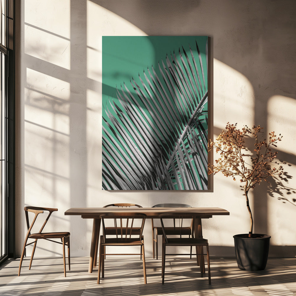 Palmenruhe | Leinwand