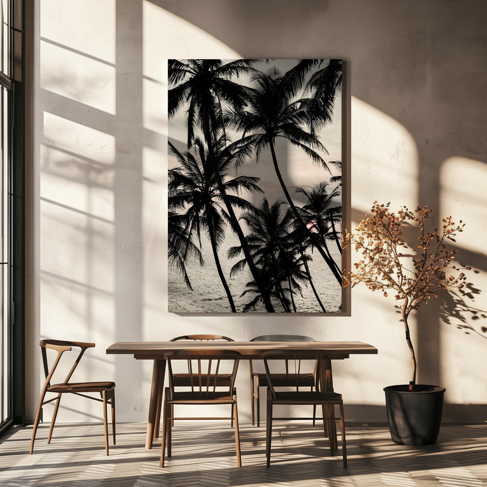 Silhouettes at Sunset | Canvas