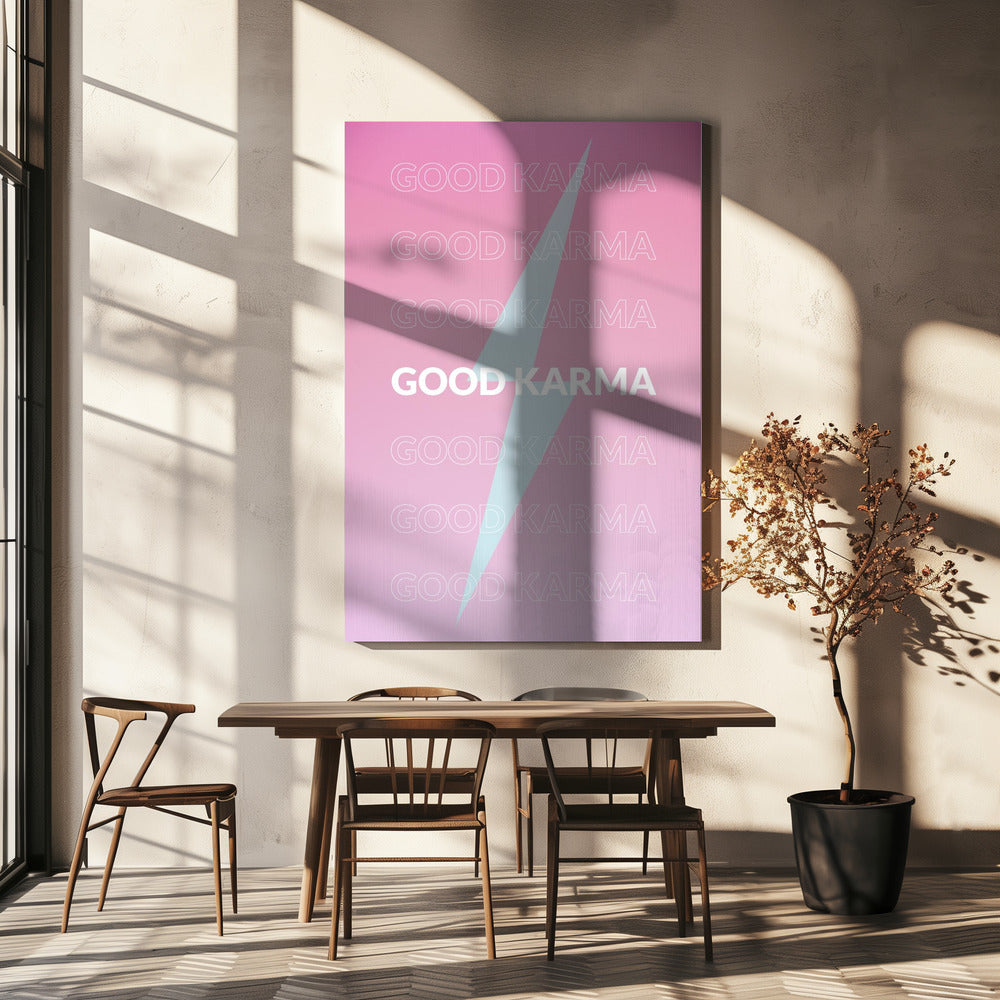 Positive Ladung | Leinwand