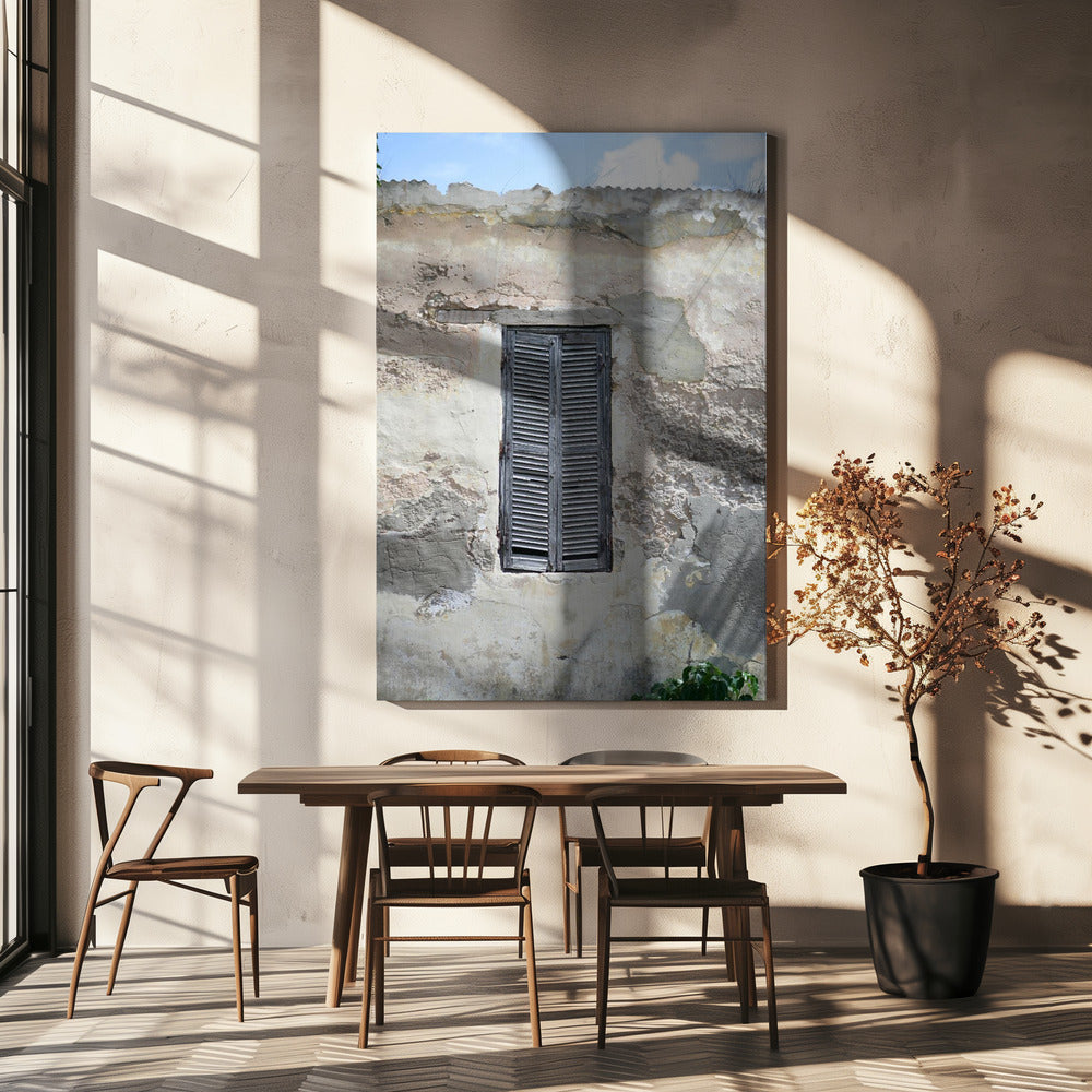 Weathered Shutters | Canvas
