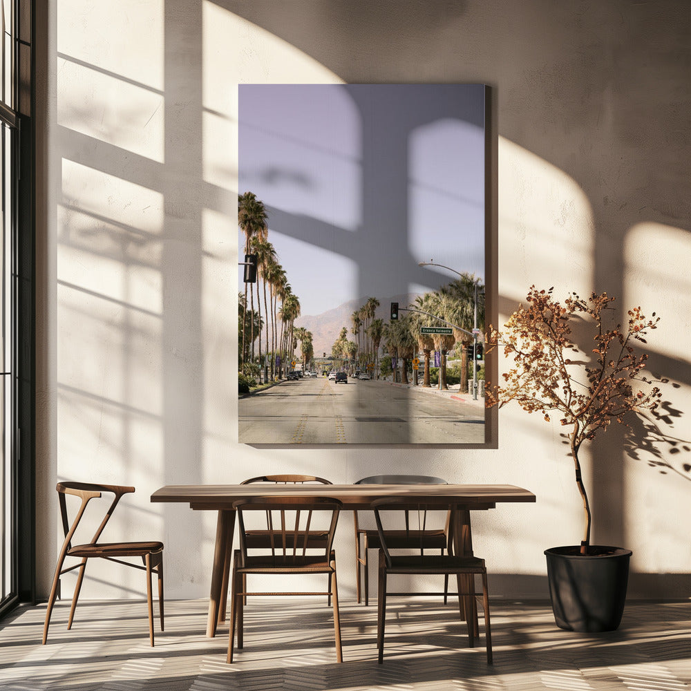 Palmenallee | Leinwand