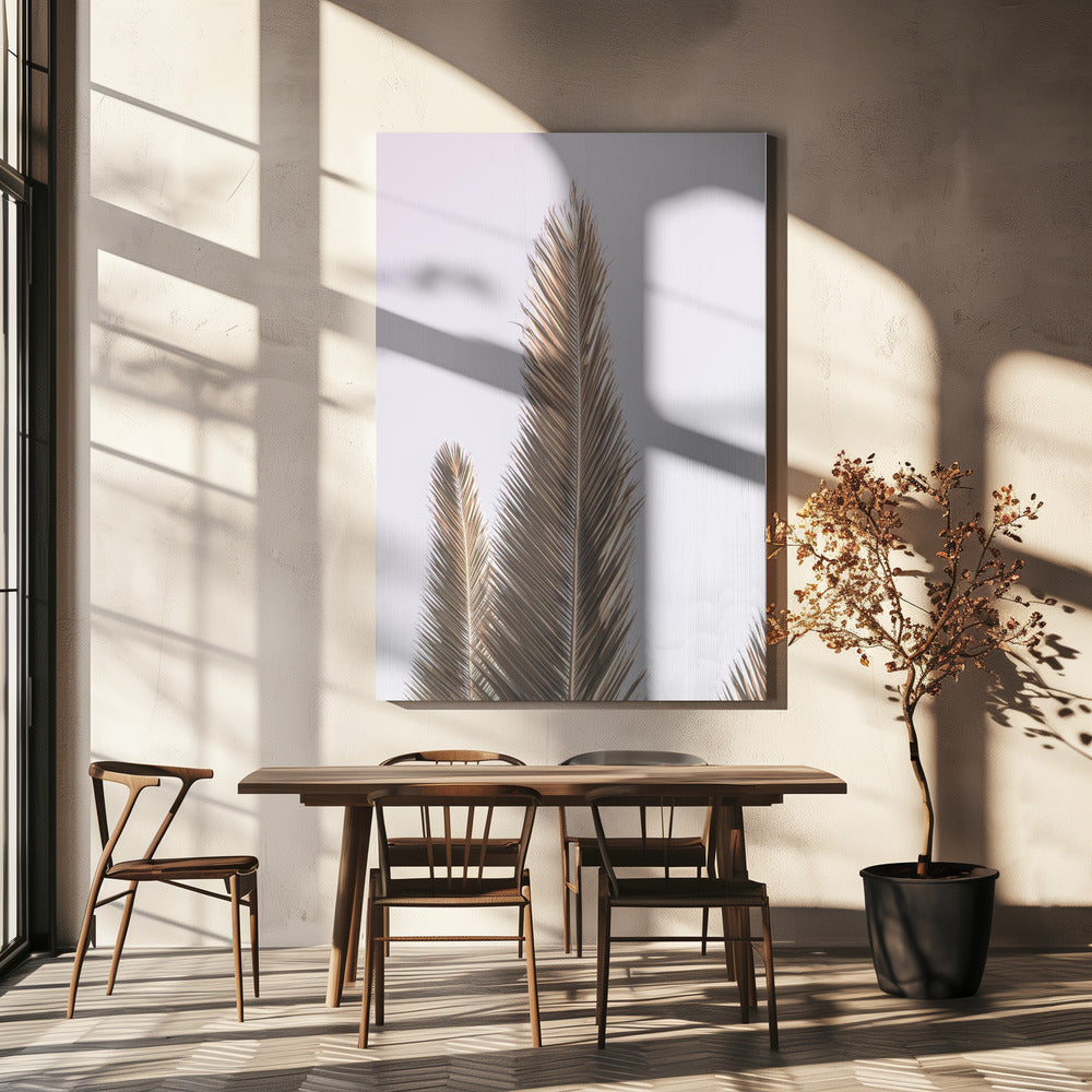 Goldene Wedel himmelwärts | Leinwand