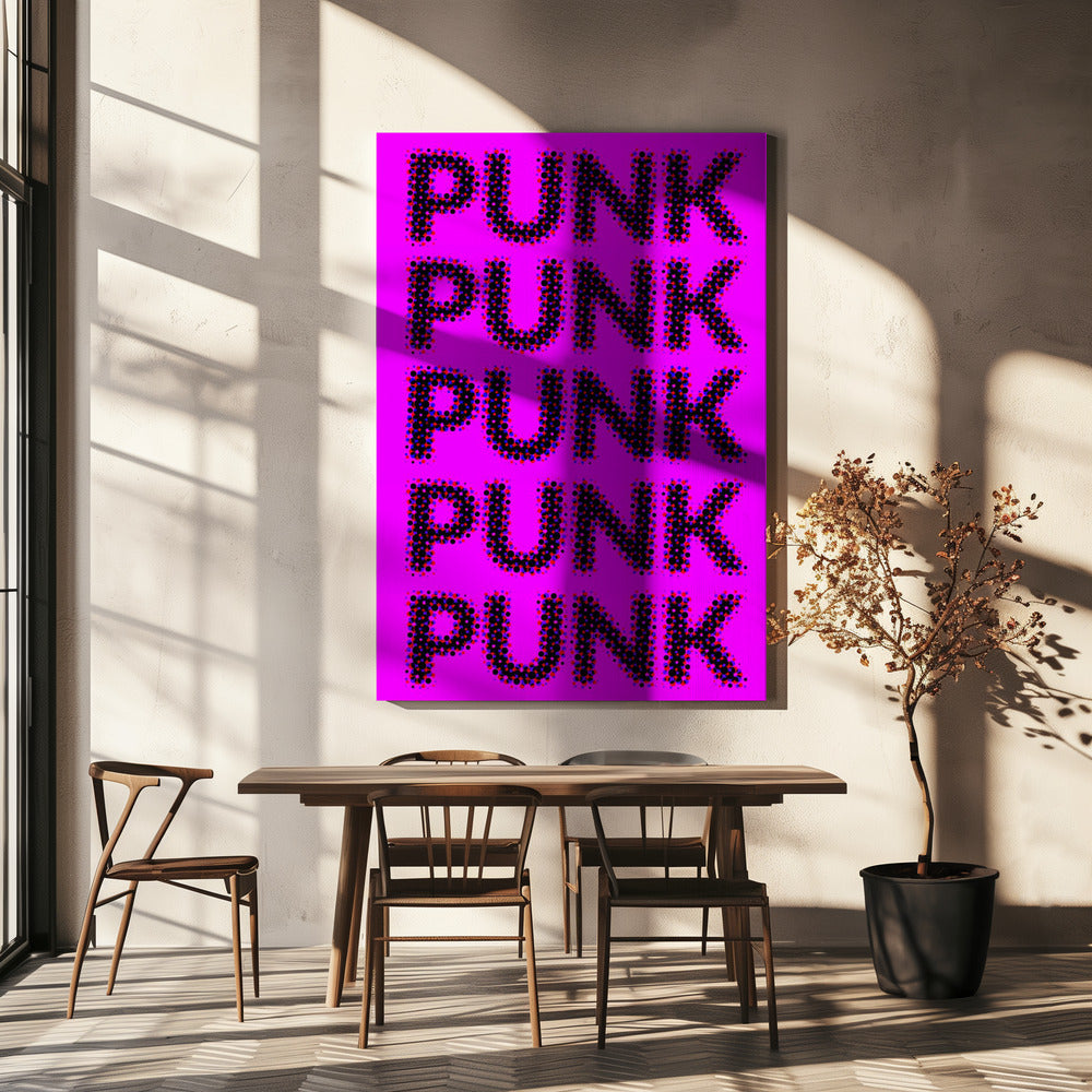 Pink Punk | Leinwand