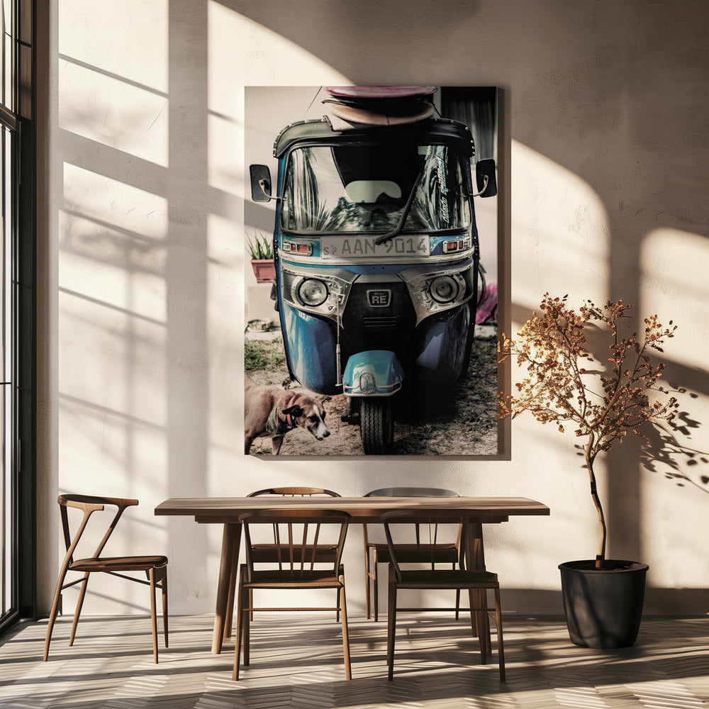 Urban Tuk-Tuk Tale | Leinwand