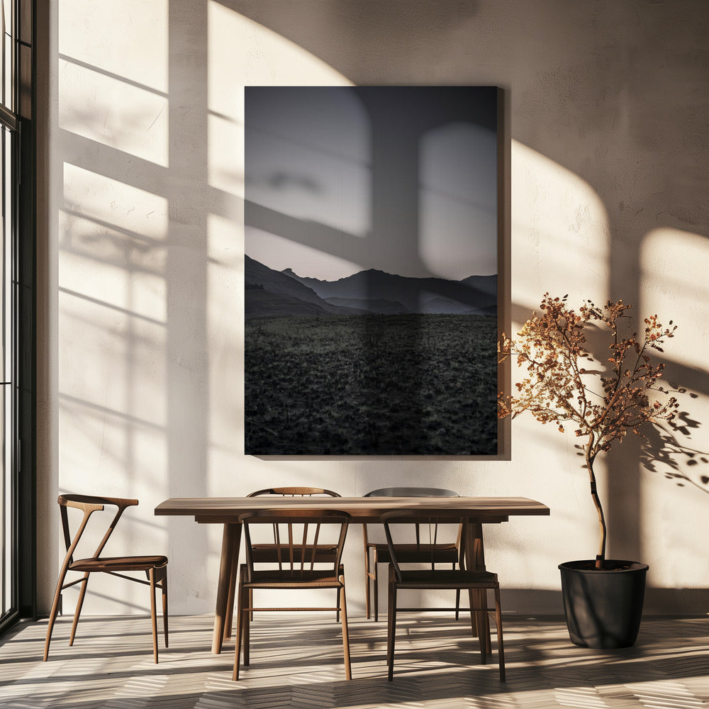 Wüstendämmerung | Leinwand