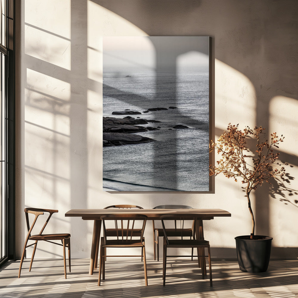 Silberner Sand | Leinwand