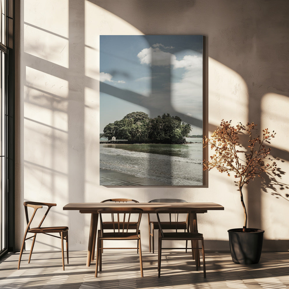 Ruhige Insellandschaft | Leinwand