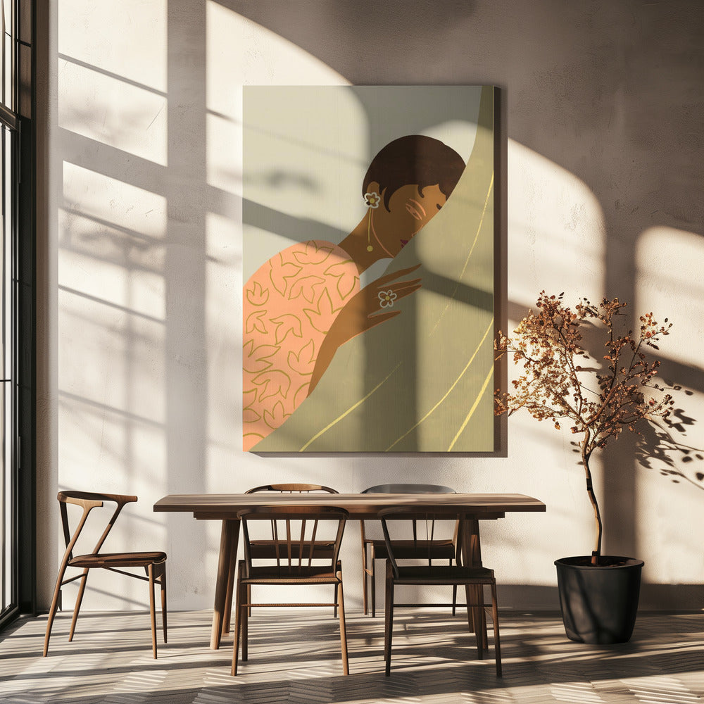 Der Introvertierte | Leinwand