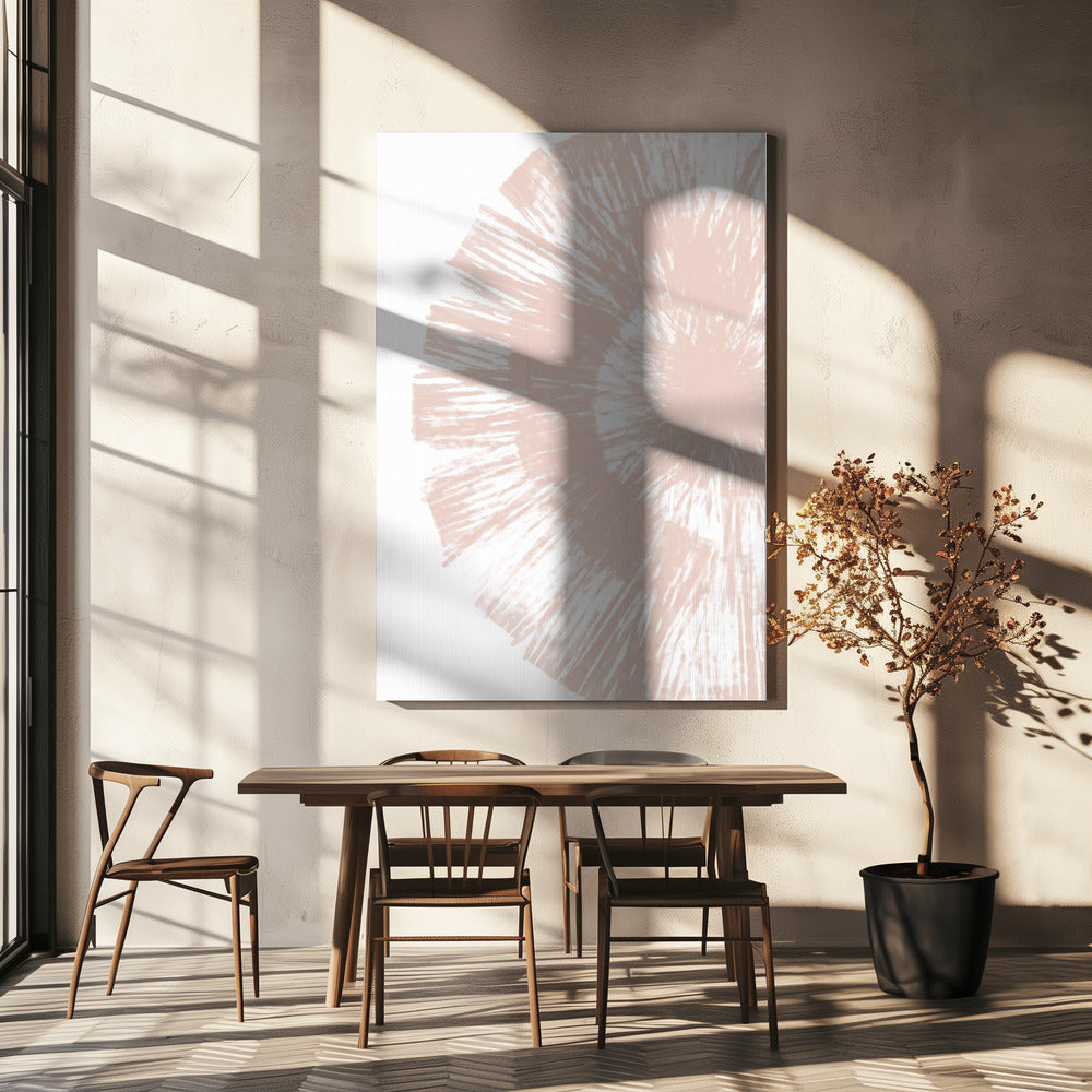 Radialer Ausbruch | Leinwand