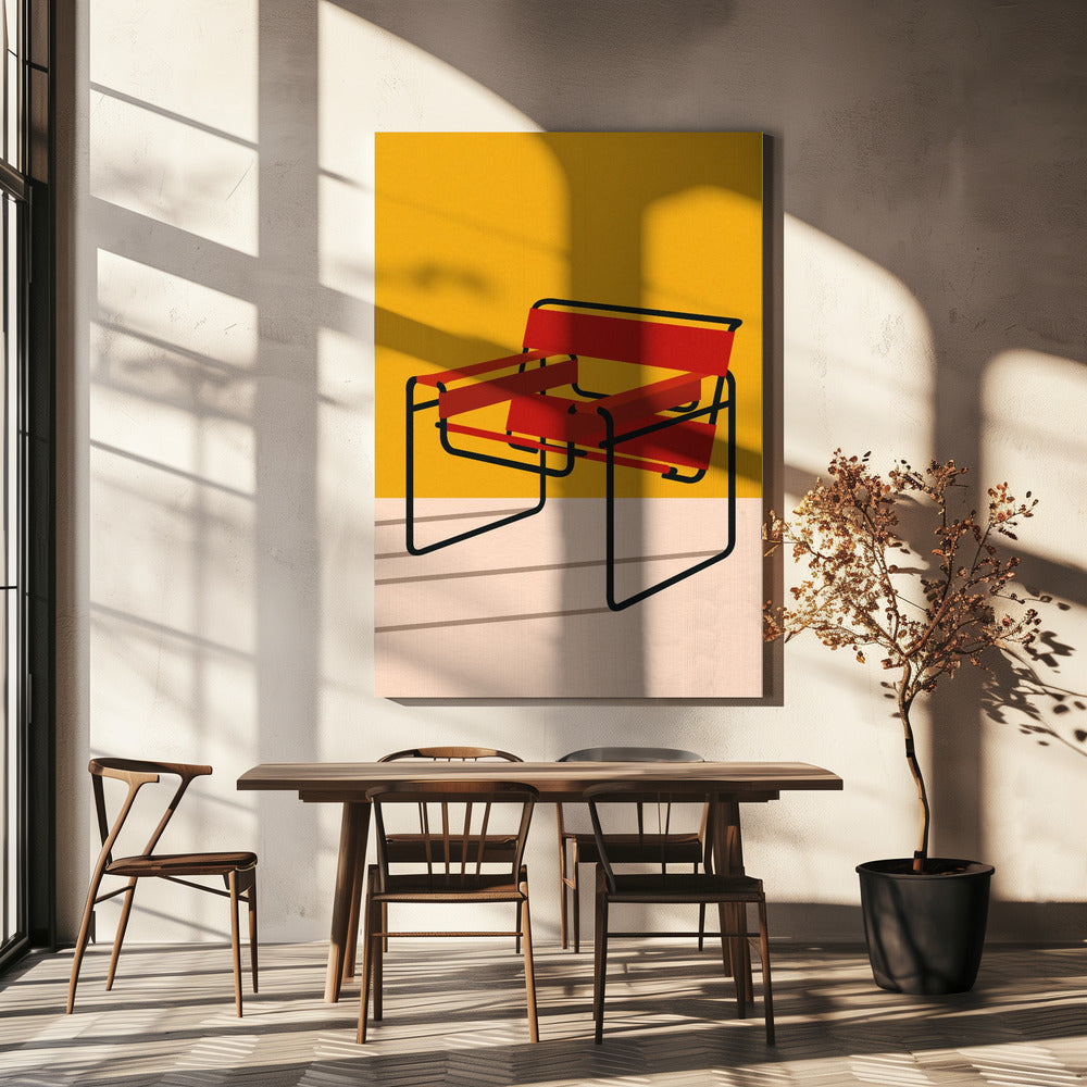 Wassily Stuhl Marcel Breuer | Leinwand