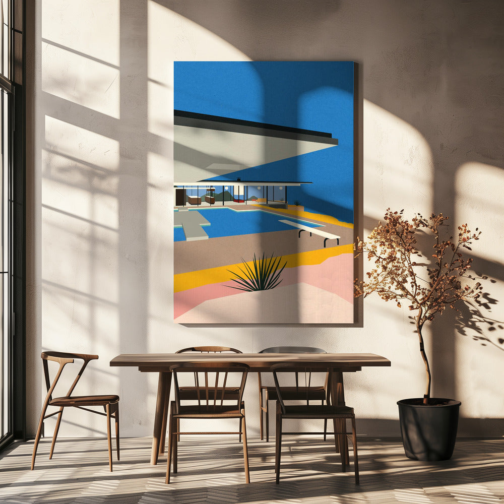 La Stahl Haus | Leinwand