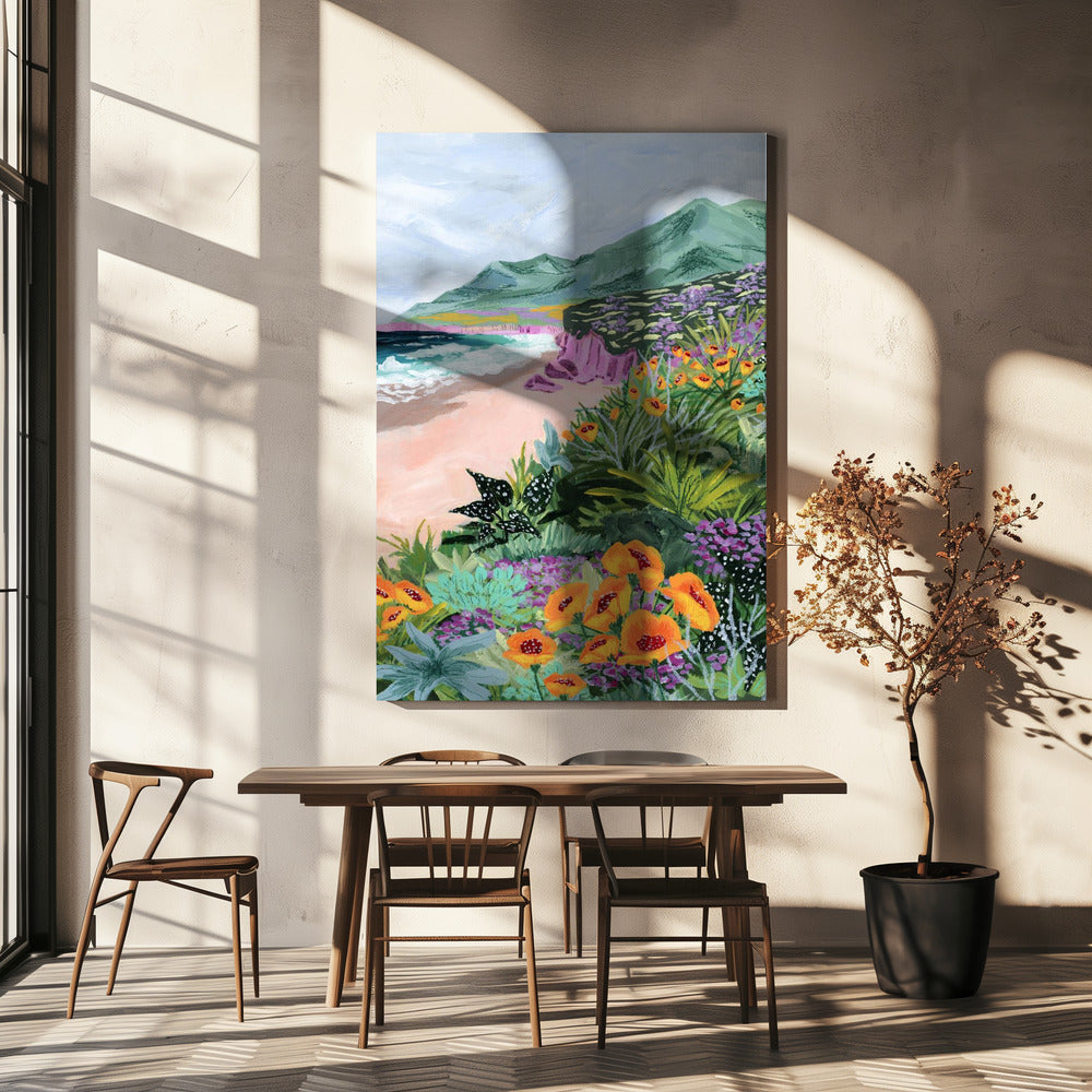 Küstenklippen | Leinwand