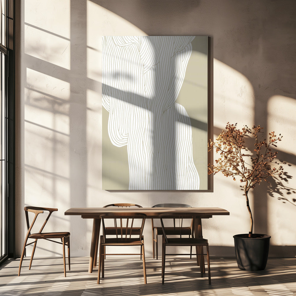 Flowing Line Harmony | Canvas