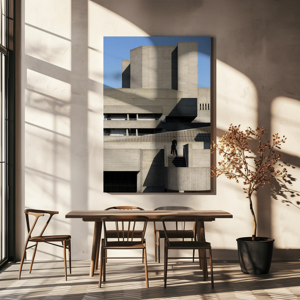 Stehendes hohes Gebäude | Leinwand